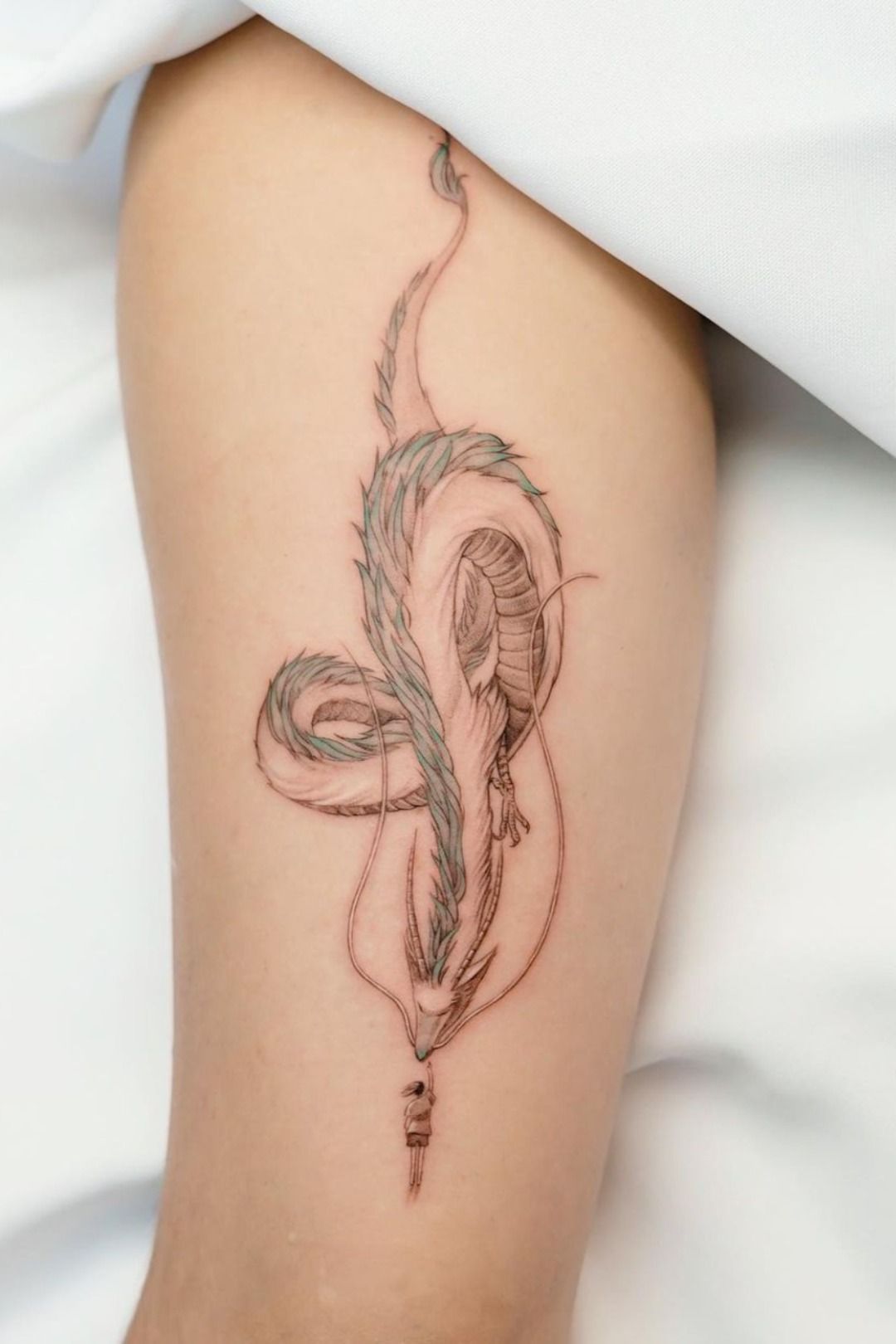 25 Studio Ghibli Tattoo Ideas Minimalist Totoro, Spirited Away Sleeve, Howl s Moving Castle Designs