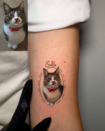 In Memory of Cat Tattoo: 23 Ideas