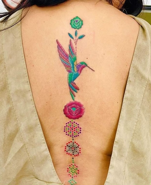 27 Stunning Hummingbird Tattoo Ideas for : Realistic, Minimalist, Geometric & Colorful Designs