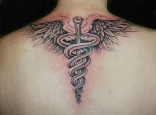 27 Caduceus Tattoo Ideas