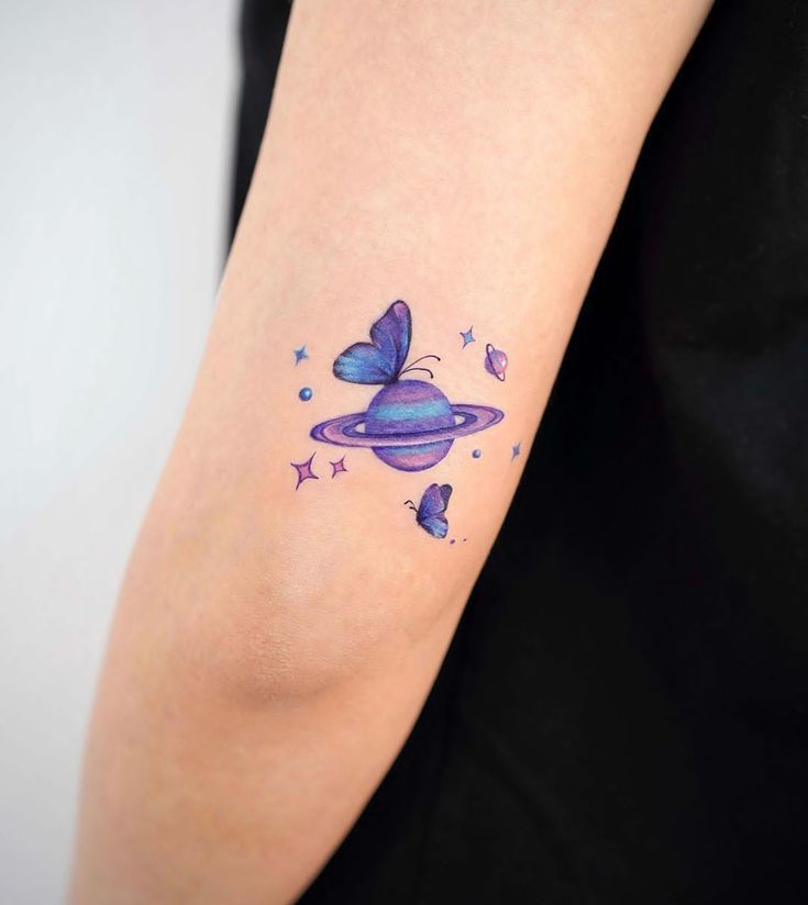 27 Space Tattoo Ideas for Women and Men Galaxy Sleeve Designs, Minimalist Forearm Art