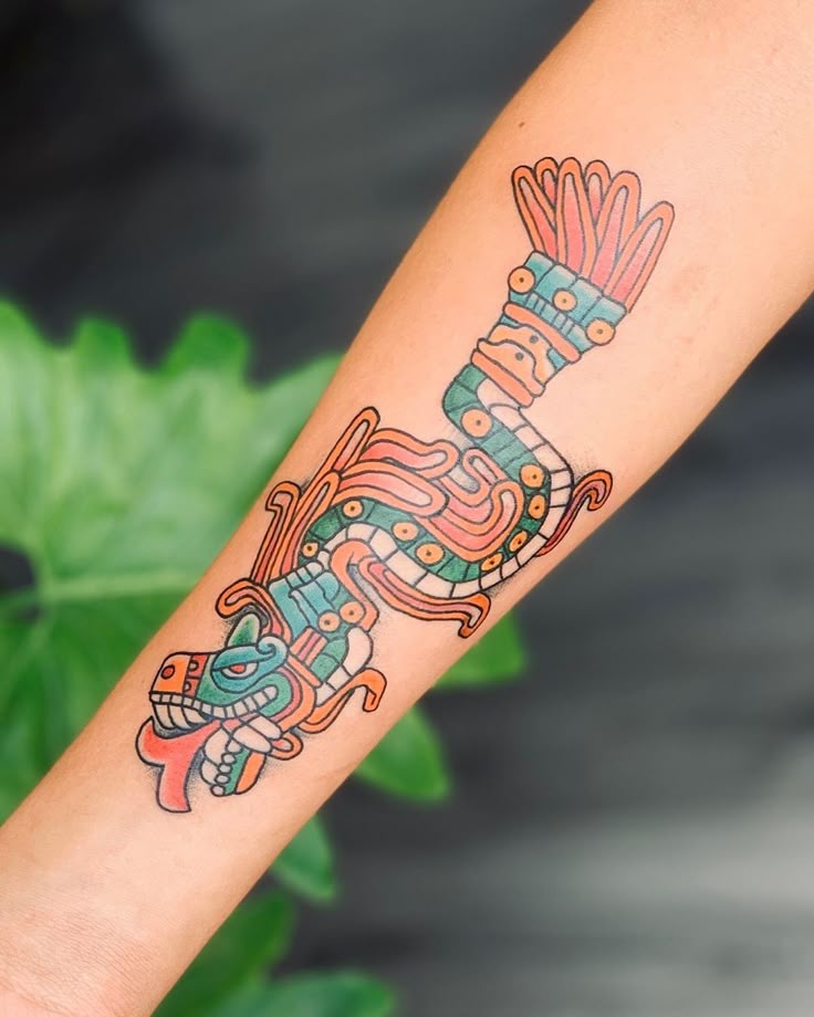 Aztec Tattoo 25 Ideas : Mexican Art Traditional Designs For Men and Women