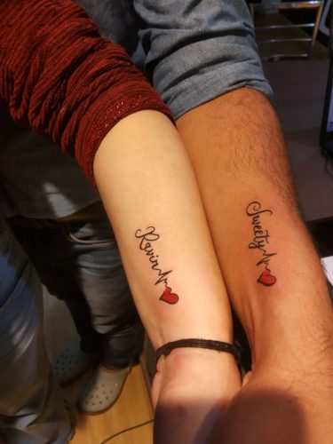 28 Small Couple Tattoo Ideas