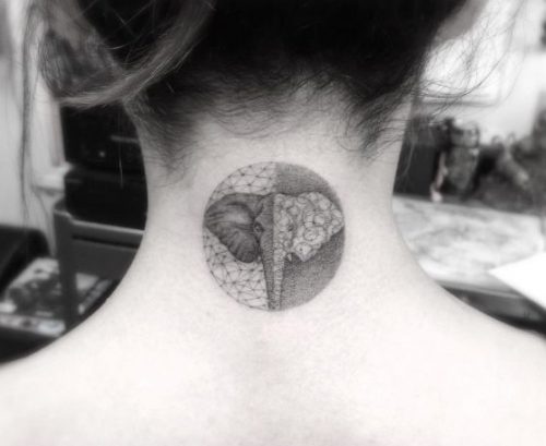 18 Elephant Tattoos Simple Ideas