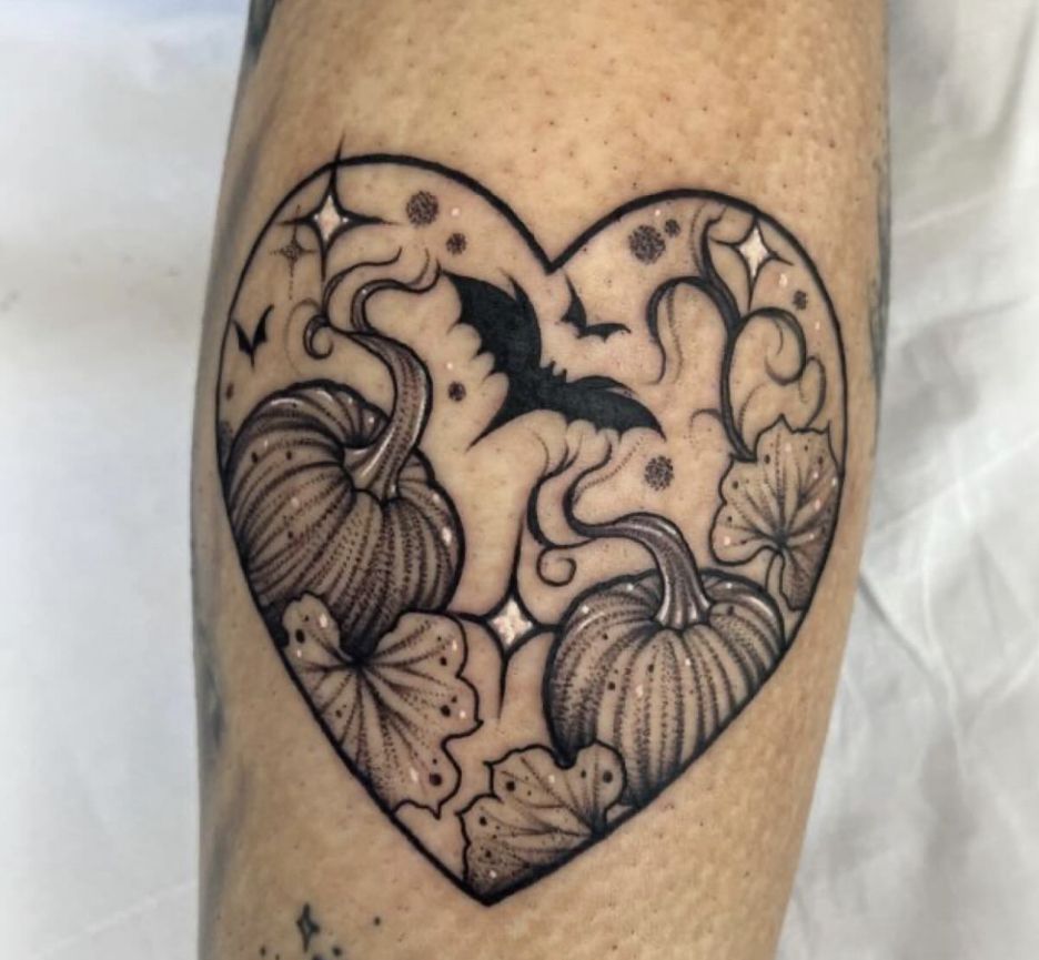 28 Pumpkin Tattoo Ideas Cute, Scary, Flash & Traditional Designs