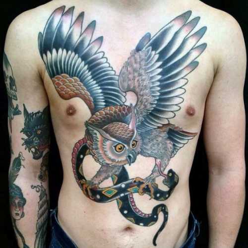 29 Snake Tattoo Design for Men Ideas