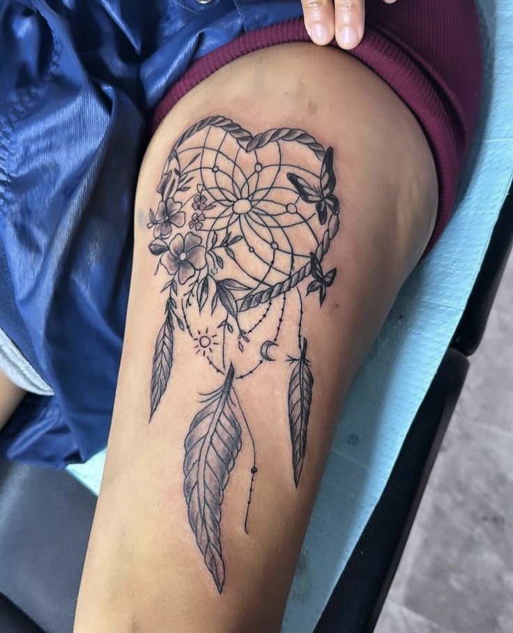 25 Designs for Dream Catcher Tattoos for Women and Men and Traditional Styles