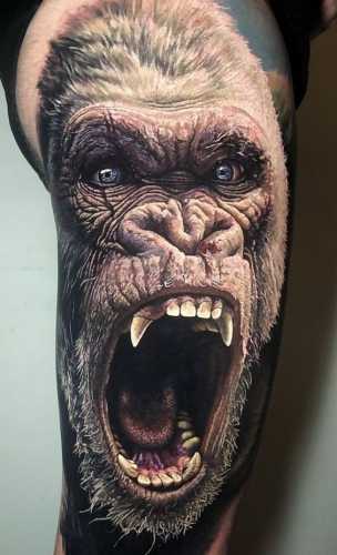 23 Gorilla Tattoo Ideas