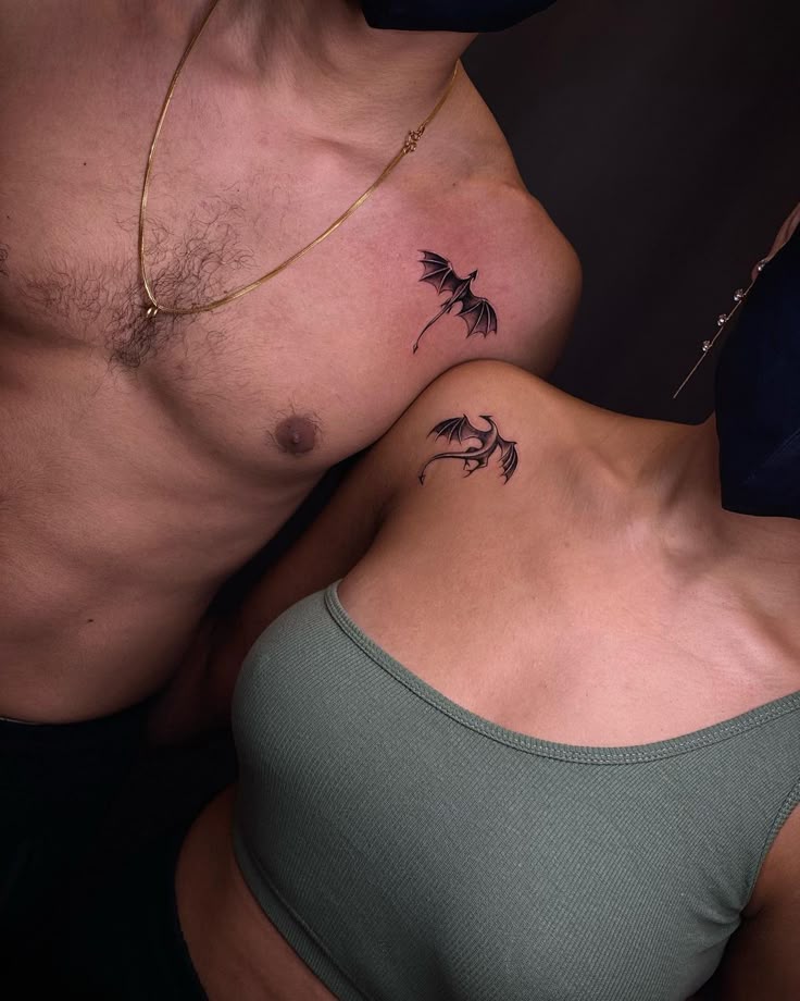 28 Matching Tattoo Ideas for Everyone Cute, Unique, Silly, and Meaningful Ink You’ll Love