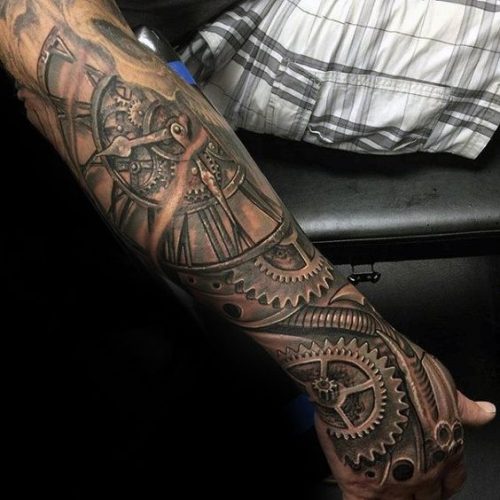 Explore 15 Stunning Gear Tattoo Designs for : Mechanical Mastery & Artistic Innovation