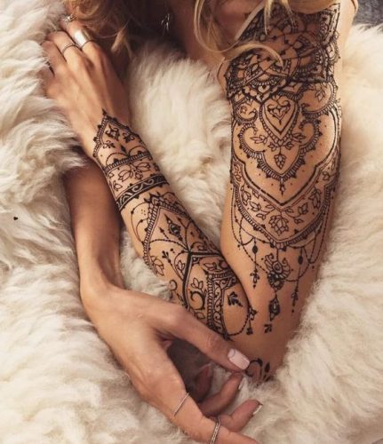 20 Henna Tattoo Designs Arm Ideas for