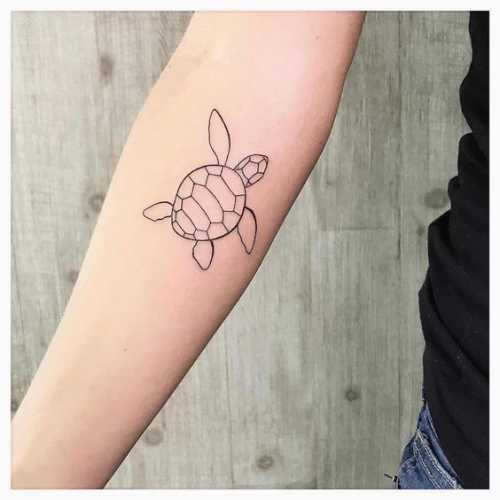 18 Small Turtle Tattoo Ideas