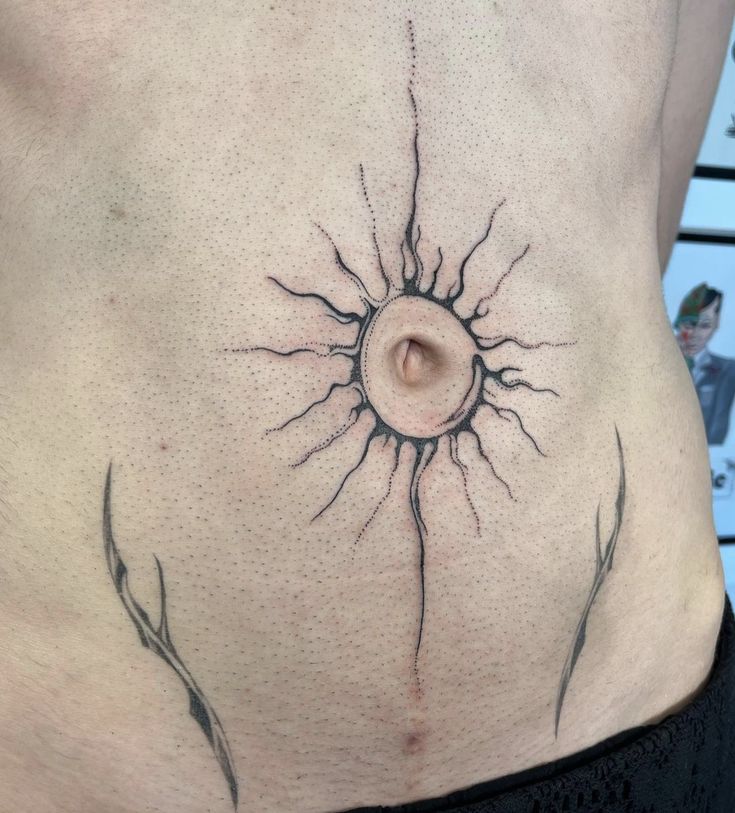 16 Unique Belly Button Tattoo Ideas for Men & Women: Creative & Inspiring Tattoo Guide
