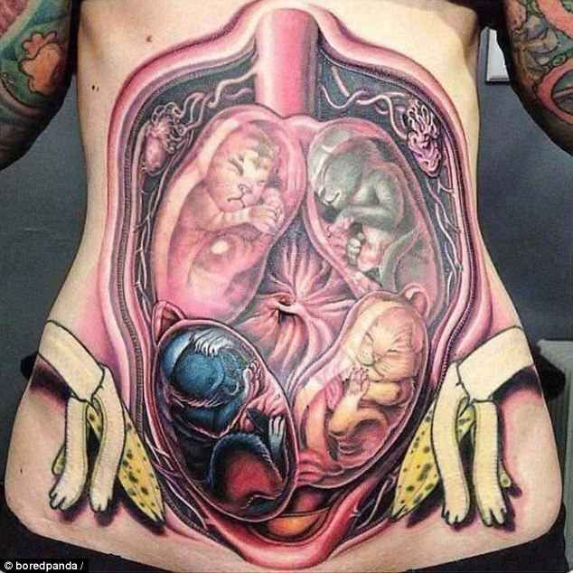 29 Womb Tattoo Ideas for : Floral, Anime, Goth, Succubus, and Symbolic Designs