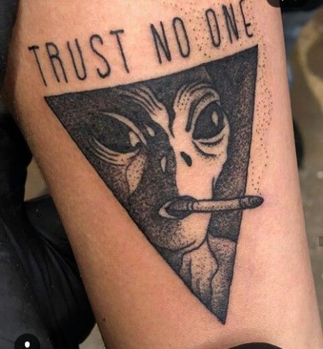 Explore the Cosmos with Style: 20 Stunning Alien Tattoo Ideas to Inspire Your Next Ink Adventure in