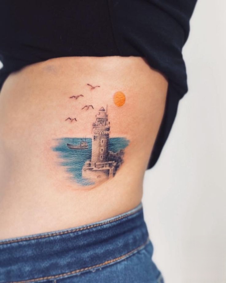 Check Out 29 Cool Lighthouse Tattoo Ideas for