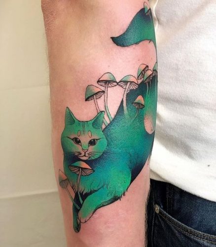 24 Cat Portrait Tattoo Ideas