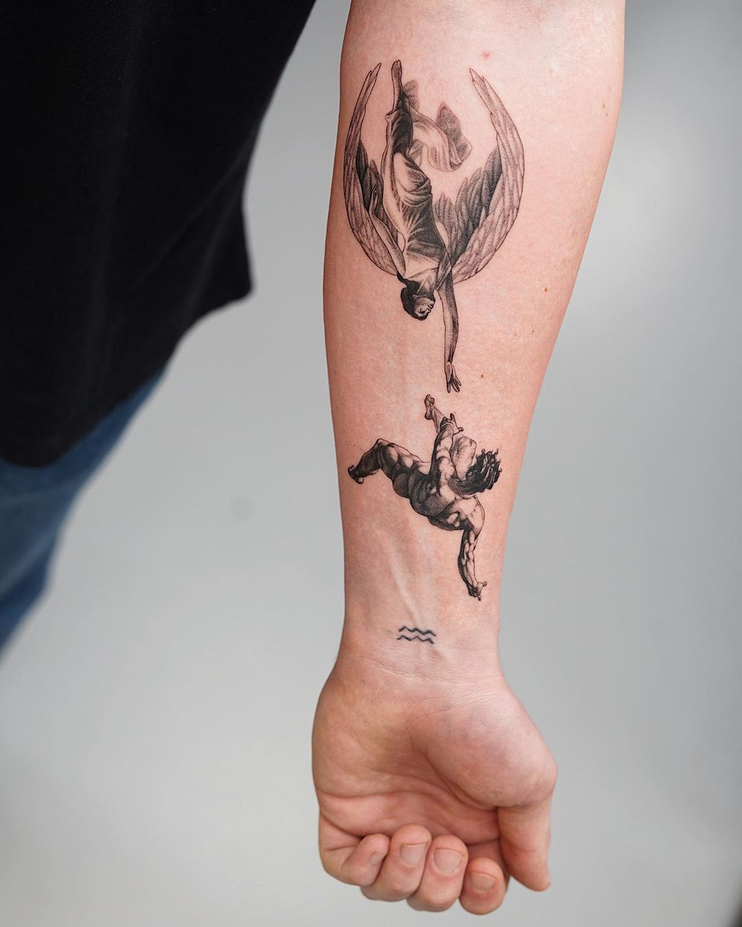 28 Guardian Angel Tattoo Designs for Men and Women Small Meaningful Art Styles