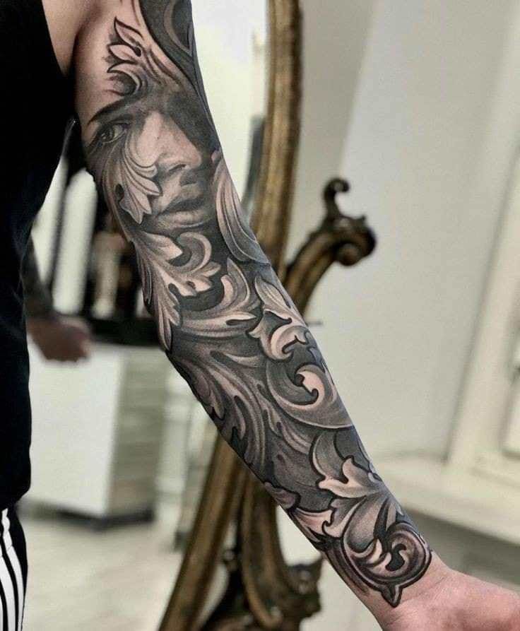 27 Filigree Tattoo Ideas: Baroque Scrollwork That Moves With the Body