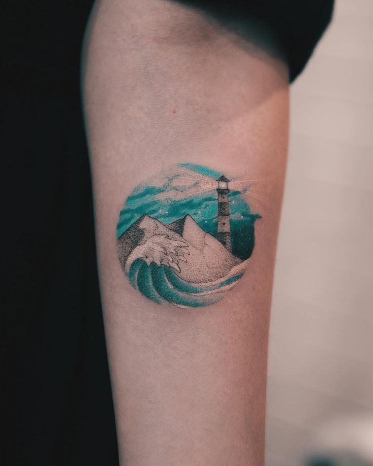 Check Out 29 Cool Lighthouse Tattoo Ideas for