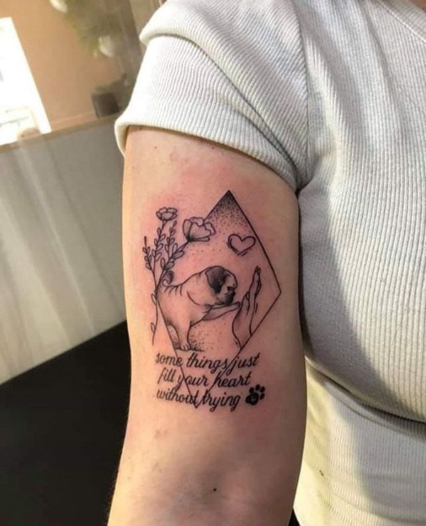 30 Heartfelt Dog Memorial Tattoo Ideas: Unique Paw Prints, Fine Line Portraits & Tiny Tributes