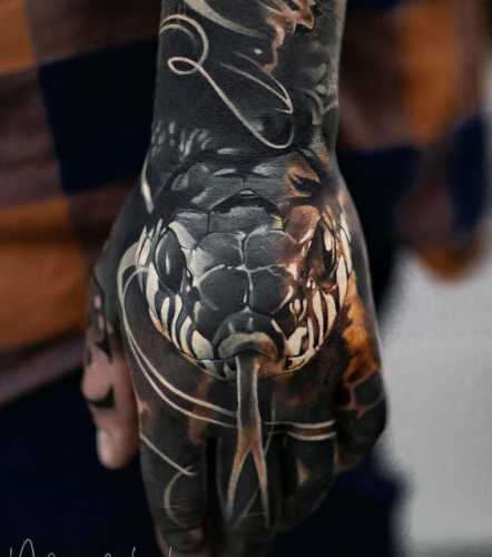 29 Snake Tattoo Design for Men Ideas