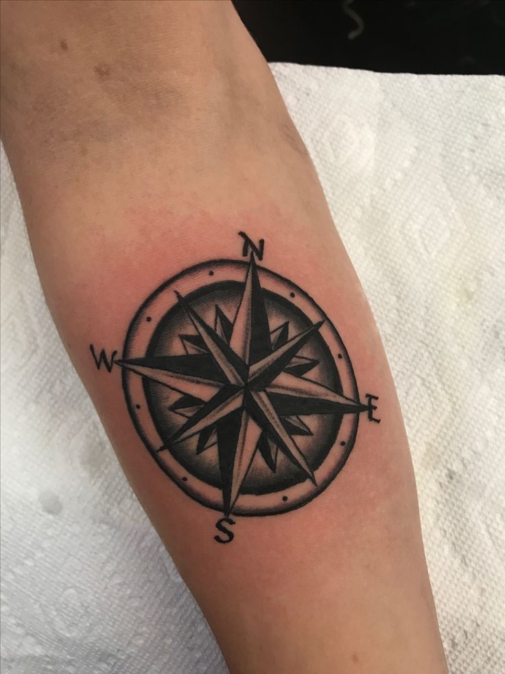 28 Compass Tattoo Ideas : Designs for Men and Women, Anchor, Traditional and More