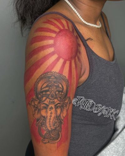 29 Colored Tattoo Ideas for Brown Skin Tones