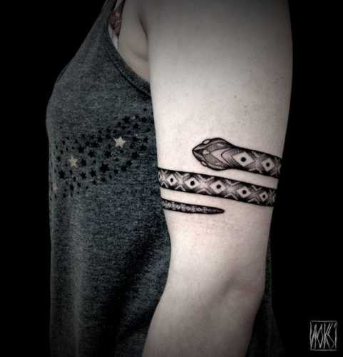 16 Snake Tattoos Wrapped Around Arm Inspiration