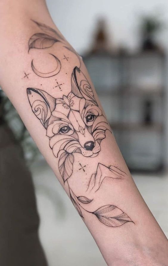 Explore 23 Stunning Geometric Fox Tattoo Ideas for : Bold Designs, Minimalist Sketches, and Unique Abstract Art