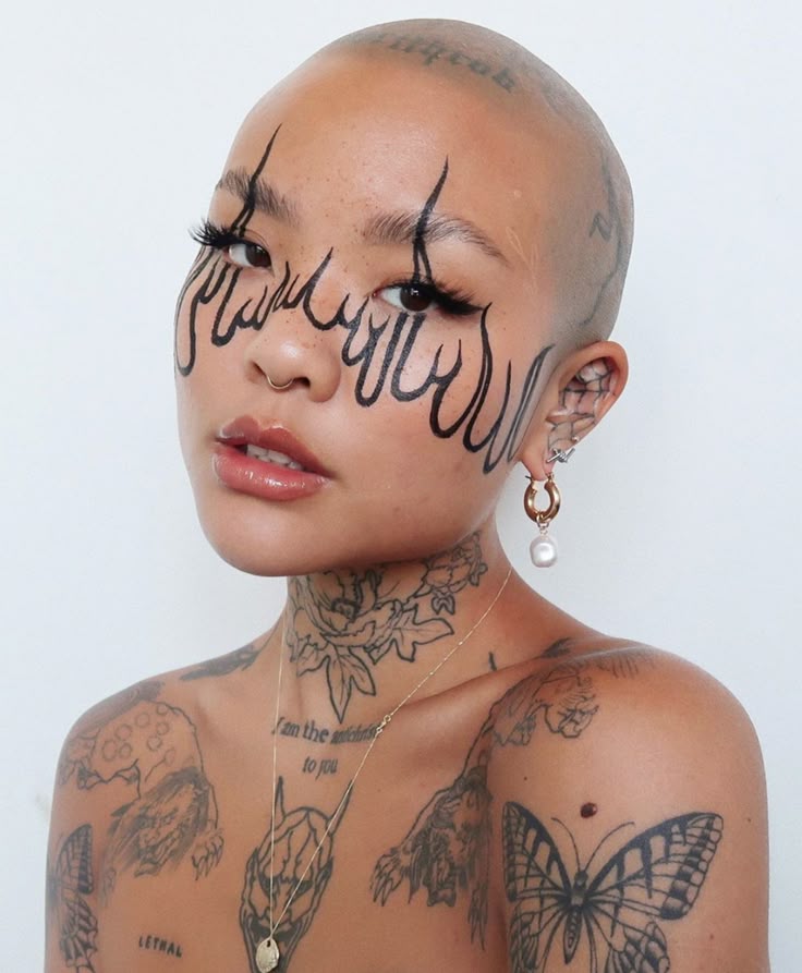25 Face Tattoo Ideas Bold, Symbolic & Unforgettable Ink