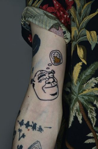 Explore 17 Creative Shrek Tattoo Ideas in : Inspirations from Fairytales to Modern Art