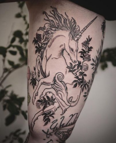 Explore 20 Enchanting Unicorn Tattoo Designs for : From Classic to Cosmic Creations
