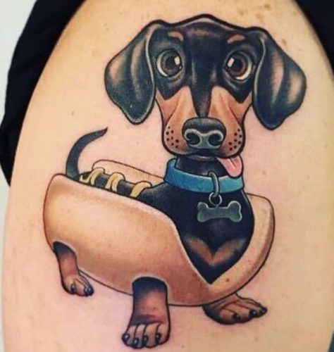 Explore 24 Unique Dachshund Tattoos – Perfect Blend of Style & Sentiment for