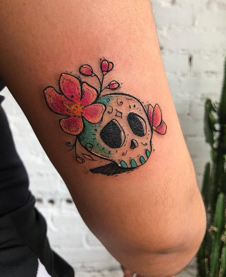 29 Skull Tattoos Ideas for Men and Women Unique, Traditional, Feminine, Dark & Mexican Skull Designs