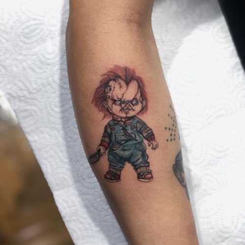 19 Chucky Tattoo Ideas: Embrace Fear with Playful Horror Ink