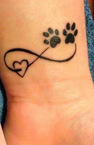 17 Cat Paw Print Tattoo Ideas