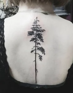 27 Delicate Spine Tattoo Ideas for Women