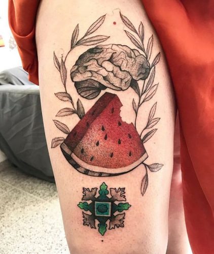 Uncover 17 Fresh Watermelon Tattoo Designs for a Vibrant – Ink Inspiration Awaits