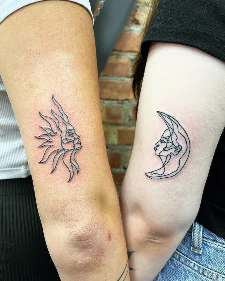 28 Matching Tattoo Ideas for Everyone Cute, Unique, Silly, and Meaningful Ink You’ll Love