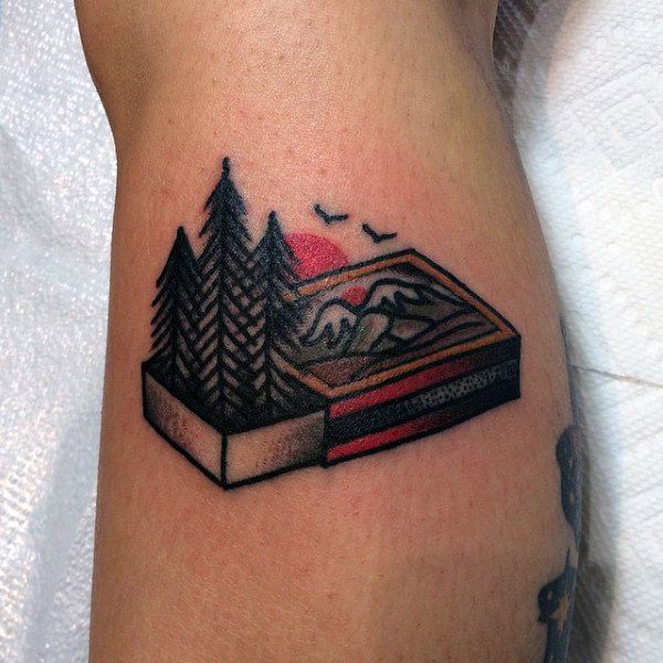 26 Forest Tattoo Designs for Men and Women | Small, Meaningful, First Tattoo Ideas