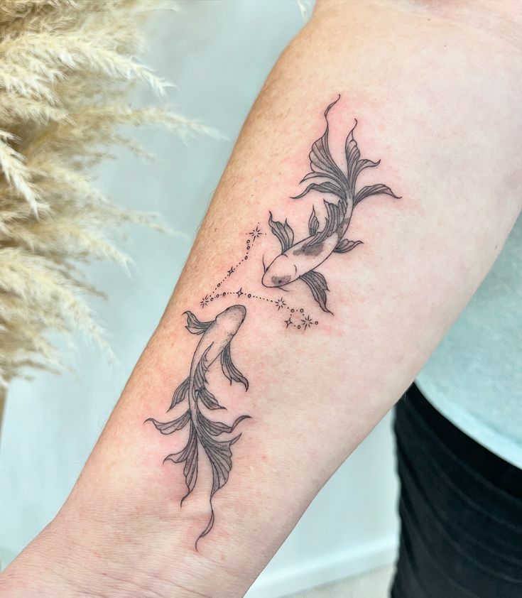 29 Pisces Tattoo Ideas : Unique Designs for Men & Women Ink for Every Style