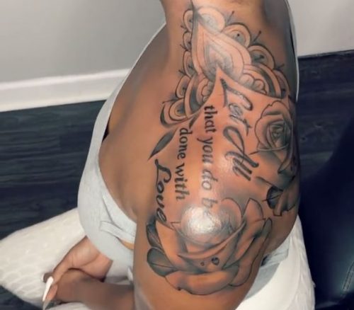 20 Long Live Tattoo Ideas for Dark Skin