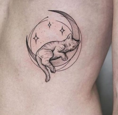 27 Small Cat Tattoo Ideas