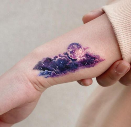 Discover the Best Galaxy Tattoo Designs for : Inspirational Ideas for Cosmic Body Art