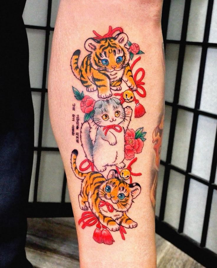 Japanese Tiger Tattoos Traditional Designs, Sleeves, Chest & Arm Ideas