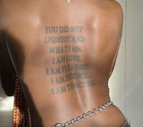 Bold 19 Color Tattoo Ideas for Black Skin
