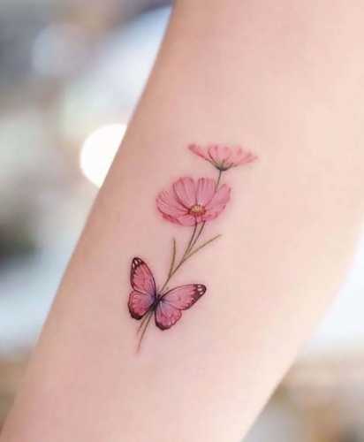 29 Tiny Butterfly Tattoo Ideas