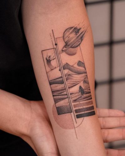 Explore 17 Unique Landscape Tattoo Designs for Nature Lovers and Adventurers