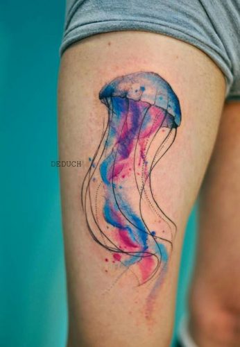 Discover Stunning Jellyfish Tattoo Designs for : Elegant, Colorful, and Bold Ideas for Your Next Ink